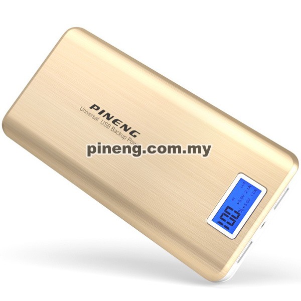 PINENG PN-999 20000mAh Power Bank - Gold